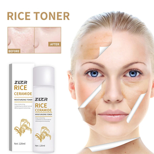 Tónico Facial de Arroz Orgánico Natural de Marca Privada con Esencia Iluminadora y Exfoliante, con Propiedades Antiarrugas y Reductoras de Poros - Product Image 1