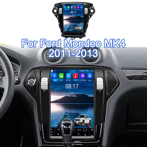 Ford Mondeo MK4 12.8-дюймовая беспроводная стереосистема с DSP, CarPlay/Android Auto, USB, Wi-Fi, встроенным GPS, радио, <span class=keywords><strong>MP3</strong></span>/MP4-плеером, камерой заднего вида, видеорегистратором, ОЗУ - Product Image 1