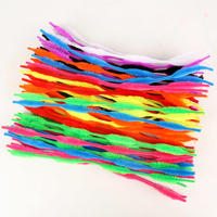Prix direct usine – Pack de tiges en chenille colorées, fils en chenille assortis pour loisirs créatifs pour enfants