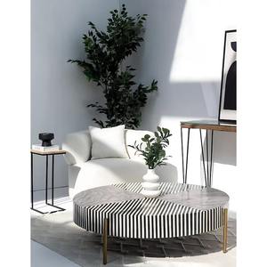 Mesa de Centro Decorativa Ecológica con Incrustaciones de Hueso y Arte de Incrustación a Mano de Primera Calidad para Muebles de Sala de Estar de Lujo a Precio de Descuento - Product Image 2