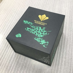 Caja de regalo de <span class=keywords><strong>Zafferano</strong></span>, insertos de espuma de papel de cartón con logotipo personalizado, venta al por mayor - Product Image 1