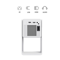 Projecteur intelligent portable Wupro/OEM K-W340 2024, meilleur projecteur portable, 1080P FHD, prise en charge 4K, Android 12.0, Wifi 6, mini projecteur de cinéma maison