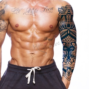 Autocollants de tatouage temporaire Honey Phoebe GZQB Herb Ink pour bras entier, tenue jusqu'à 15 jours, pour hommes et femmes - Product Image 3