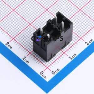 DB2EVHB-3.81-2*2P-BK Plug-in Terminal Block Through hole,P=3.81mm Connector Board-to-Board / Socket - Closed 2x2P 3.81mm Black - Product Image 2