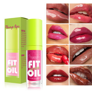 Huile à lèvres teintée personnalisable changeant de couleur, saveur fruitée naturelle, hydratante, soin des lèvres repulpant, végétalienne et personnalisable - Product Image 6