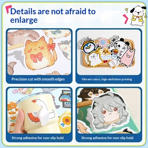 Cartoon Stickers Custom Wen Chuang Special-shaped Self-adhesive Customizable DIY Labels for Logistics Use Multi-shape Options - Product Image 2