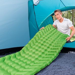 Materasso Gonfiabile Verde per Campeggio 188 X 58,5 Cm, Spessore 6,5 Cm, Letto Ultraleggero per Tenda - Product Image 6