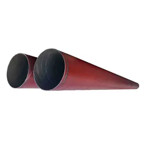 DIN 30670 3LPE Coated SAWH Spiral Welded Steel Underground Pipe