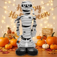Grands ballons en aluminium en forme de squelette, décorations d'Halloween, maisons hantées, événements de distribution de bonbons, intérieur, non toxiques, imperméables