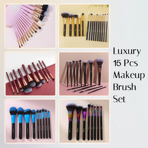 GR139 RTS Venta al por Mayor <span class=keywords><strong>de</strong></span> Brochas <span class=keywords><strong>de</strong></span> <span class=keywords><strong>Maquillaje</strong></span> Profesionales Personalizadas con Etiqueta Privada, Juego <span class=keywords><strong>de</strong></span> 15 Brochas <span class=keywords><strong>de</strong></span> <span class=keywords><strong>Maquillaje</strong></span> Veganas Grises - Product Image 6