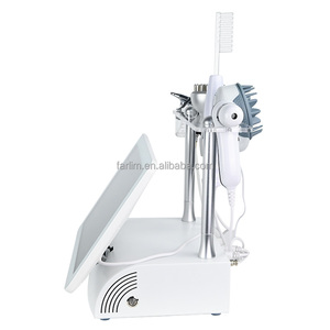 Chúng tôi Hot Mobile Cart Máy trị liệu da đầu Phân Tích 4 phổ | Chế độ 5 trong 1 + sửa chữa thiệt hại phát hiện UV | Spa & phòng khám - Product Image 6