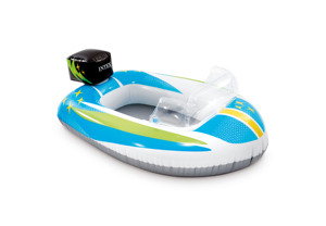 <span class=keywords><strong>Intex</strong></span> 59380 PVC Cruiser Anillo de natación inflable Piscina flotante Juguete para niños y bebés para deportes acuáticos - Product Image 4