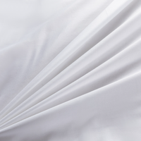 Ensemble de literie personnalisé de luxe extra doux 350TC blanc satiné grand format respirant moderne toutes saisons 4 pièces draps de lit et drap de couverture