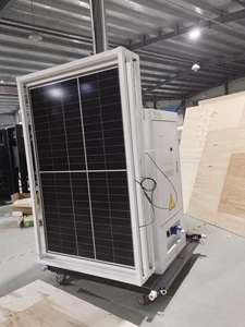 Système d'énergie <span class=keywords><strong>solaire</strong></span> 5kw 10kw avec batterie au lithium-ion Système de panneaux solaires en réseau <span class=keywords><strong>pour</strong></span> usage industriel Contrôleur MPPT - Product Image 5