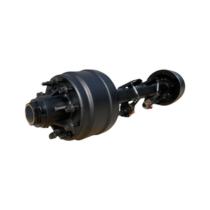 Essieu de remorque de type allemand, essieu relevable, 20 tonnes, essieu pour charge lourde, pour remorque logistique européenne - Product Image 1