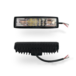 Màu Kép 48W 6 Inch LED Làm Việc Thanh Ánh Sáng Hổ Phách Màu Đỏ Màu Xanh Nhẹ Lũ Lụt Tại Chỗ Combo Chùm Sương Mù Cho 4X4 4WD ATV Bên Ngoài Tự Động Chiếu Sáng Cho - Product Image 2