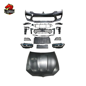 Kit carrosserie <span class=keywords><strong>Legai</strong></span> série 5 G30 m5 pour bmw g30 mise à niveau G30 G38 LCI M5 style pare-chocs avant pare-chocs arrière de voiture capot phare feu arrière - Product Image 2