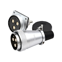 Connecteur authentique Weipu série WS55 IP44, fiche mâle/femelle 4-61 broches, 100 % authentique, prêt à être expédié, faible MOQ pour mur vidéo d'affichage