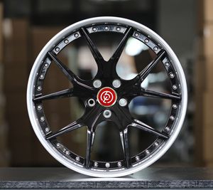 Nouvelles jantes Beadlock en alliage d'aluminium forgé de 18 pouces pour Audi <span class=keywords><strong>RS6</strong></span> <span class=keywords><strong>4B</strong></span>/4F/4G S7 4G/4K 5x112/5x100/5x130 PCD, pour rétrofit/amélioration, garantie à vie - Product Image 1
