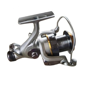 <strong>DB</strong> Plastic Body Metal Spool 5.2 Speed <strong>Ratio</strong> 3+1 Bearing Silver Spinning Reel - Product Image 2