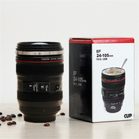 Promotionnel pas cher meilleure vente tasse unique lentille réutilisable tasse caméra lentille tasse à café