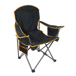 Chaise pliante extérieure robuste Hitite avec grand sac <span class=keywords><strong>de</strong></span> rangement latéral Design moderne en coton portable pour hôtels villas <span class=keywords><strong>camping</strong></span> - Product Image 5