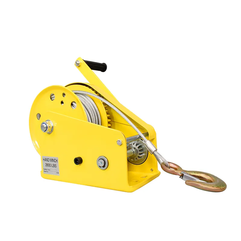 wholesale support Heavy duty Lifting High Speed Used Hydraulic wire rope hand Winch
