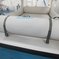 FREBOARD Nouveau Design Bateau Catamaran Gonflable Électrique pour Loisirs Nautiques, pour 8 Personnes