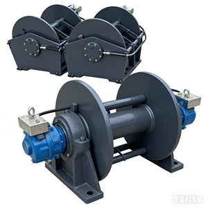 Winch Hidrolik Kabel Kekuatan Tinggi Jinjia dari China, Kapasitas Angkat 2-8 Ton, untuk Pengangkatan, Penarikan, dan Konstruksi - Product Image 3