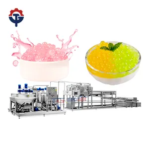 Máquina de fazer bolas de agar, máquina de fazer bolas de suco de fruta fácil de limpar e estourar