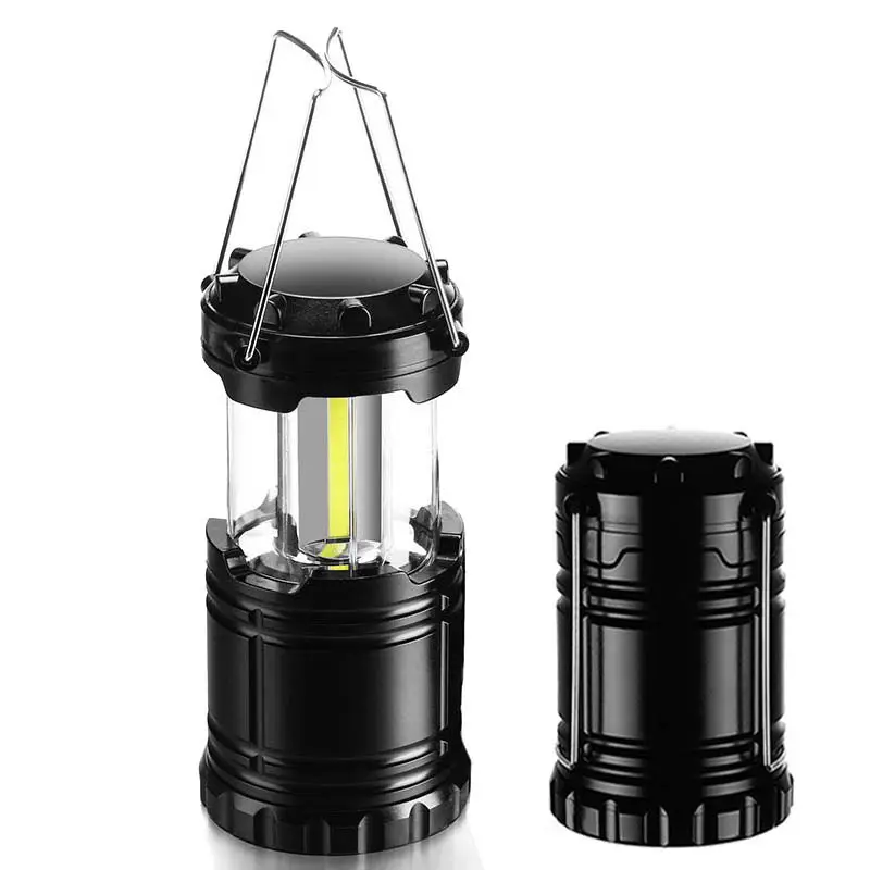 Mini lampe téléscopique Portable à LED COB, étanche, avec 3 Mini lampes, éclairage d'urgence, idéale pour le Camping et le travail