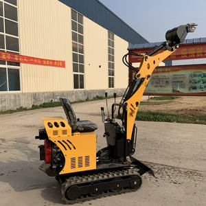 Mini-excavatrice compacte à chenilles de 0,8 T certifiée EPA CE EURO5, moteur de haute qualité, prix de gros gratuit, Chine - Product Image 6