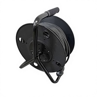 Enrouleur de câble d'extension extérieur 4 voies avec prise droite 3 broches IP44 JL-3F