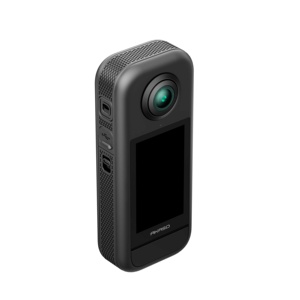 Cámara de Acción <span class=keywords><strong>AKASO</strong></span> 360 Resistente a la Intemperie, Video 360 de 5.7K, Sensores de 48MP de 1/2'', Pantalla Táctil de 2.29'', Palo Selfie Invisible 360 °   Horizonte - Product Image 3