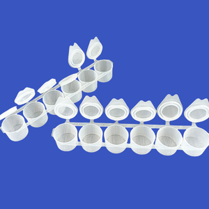 Tidak beracun set cat akrilik 15ML 6 Strip, pot DIY cat akrilik berbasis air mainan pasta kreatif grosir cat akrilik - Product Image 3