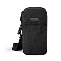 Sac bandoulière premium pour téléphone, petit format, pour hommes et femmes, idéal pour le quotidien et les voyages, pochette de poitrine