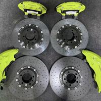 Pinzas de Freno Grandes de 10 Pistones, Kit Trasero de 4 Pistones para Porsche 718 Cayman 2018 en Rines de 20-22 Pulgadas, Delantero 380mm, Trasero 330mm, BMW M5 M3 G80