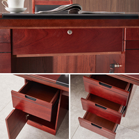 Bureau de direction moderne de luxe BGZ-29 – Table de travail pour personnel
