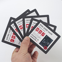 2024 vente en gros impression personnalisée ivre jeu de société cartes adulte papier famille Couples boire jouer pont jeux de cartes personnalisés
