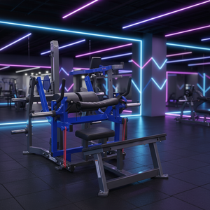 Тренажер для ягодичных мышц из стали для коммерческого использования, грузоподъемность 1,6 тонны, максимальный вес пользователя 200 кг, безопасный и регулируемый дизайн - Product Image 6