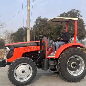 2024 nouveaux tracteurs agricoles pare-soleil Tavol 90HP 4X4 tracteur machines agricoles pas cher tracteurs agricoles tondeuses à gazon pour