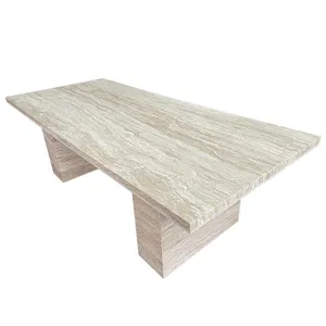 Top Quality High Quality Made in Italy Dining Table with Marble Effect marble Top Modern Design