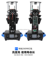 Luz Sharpy 7R de cabeza móvil para iluminación de escenario, lámpara r7 260, 260, 330, sharpy scan, club nocturno, KTV, precio de fábrica, 350 W
