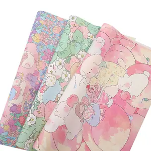 Tondo New Design Korean Animal Print Cute Snack Wrapping Paper for Children Bouquet Flower Wrapping Paper