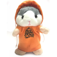 Peluche mini hamster kawaii, adorable jouet en peluche, cadeau d'anniversaire parfait pour les enfants