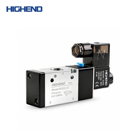 Vanne solénoïde pneumatique certifiée CE, série 3V, modèles 3V110, 3V210, 3V310, alimentation DC12V, DC24V, AC110V, AC220V, vanne magnétique de commande d'air