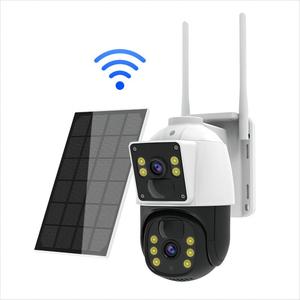 Hot bán 2 + 2MP ống kính kép an ninh không dây máy ảnh nhà ngoài trời WIFI CCTV PTZ IP Video Dome hệ thống giám sát CMOS P2P - Product Image 6
