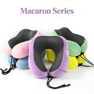 Auto-Kopfstützenkissen aus Memory-Schaum mit verstellbarem Riemen für Nackenstütze bei langen Fahrten - Product Image 3