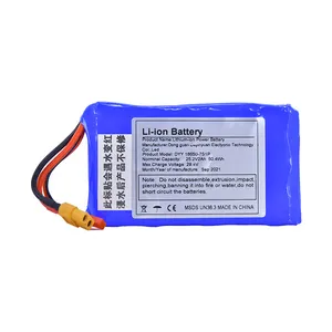 Certificado 2000mAh 2AH 7S1P 18650 baterías de iones de litio de 25,2 V para Mini monopatín eléctrico accesorios con BMS