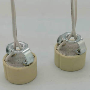 Bóng đèn Halogen ổ cắm gốm cơ sở <span class=keywords><strong>GU10</strong></span> Đèn chủ phụ kiện đèn điện vít Đèn chủ trang trí chiếu sáng - Product Image 4